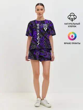 Женская пижама с шортами / Fierce culture