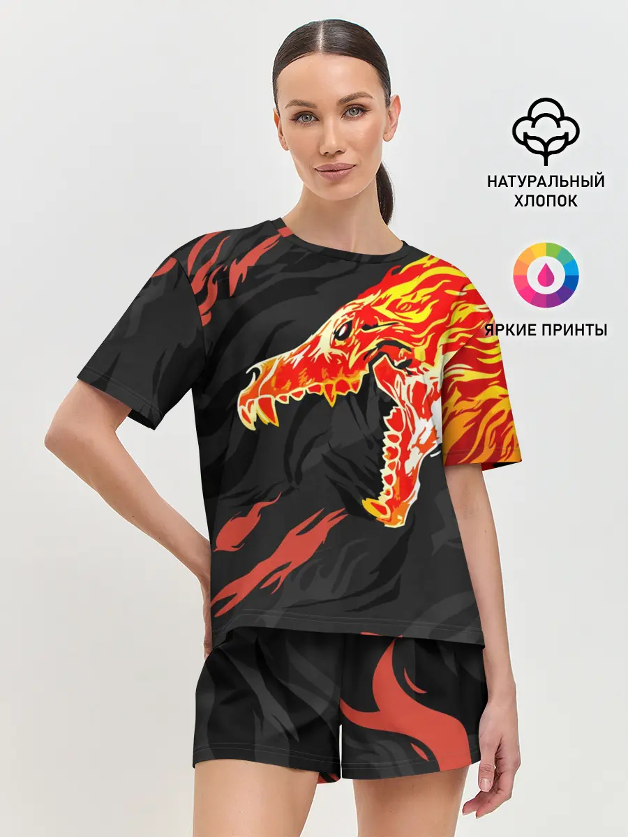 Женская пижама с шортами / CS:GO - Howl м4а4 | Вой