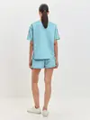 Женская пижама с шортами / Дельфины