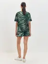 Женская пижама с шортами / Папоротник
