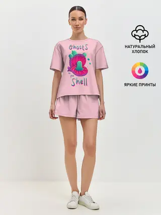 Женская пижама с шортами / Призрак в доспехах