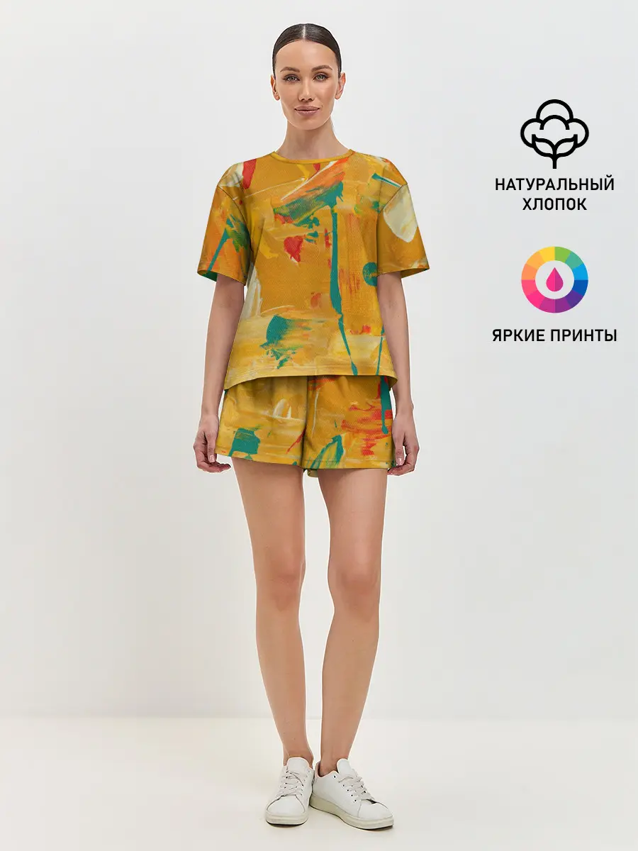 Женская пижама с шортами / Фантазия