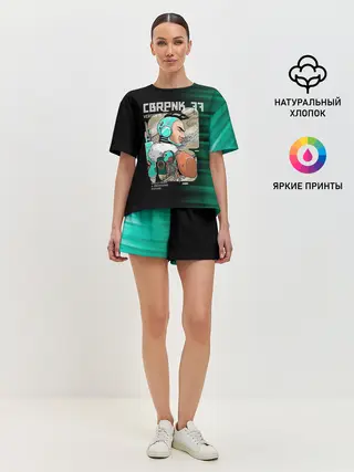 Женская пижама с шортами / CBRPNK 77 VERSION III