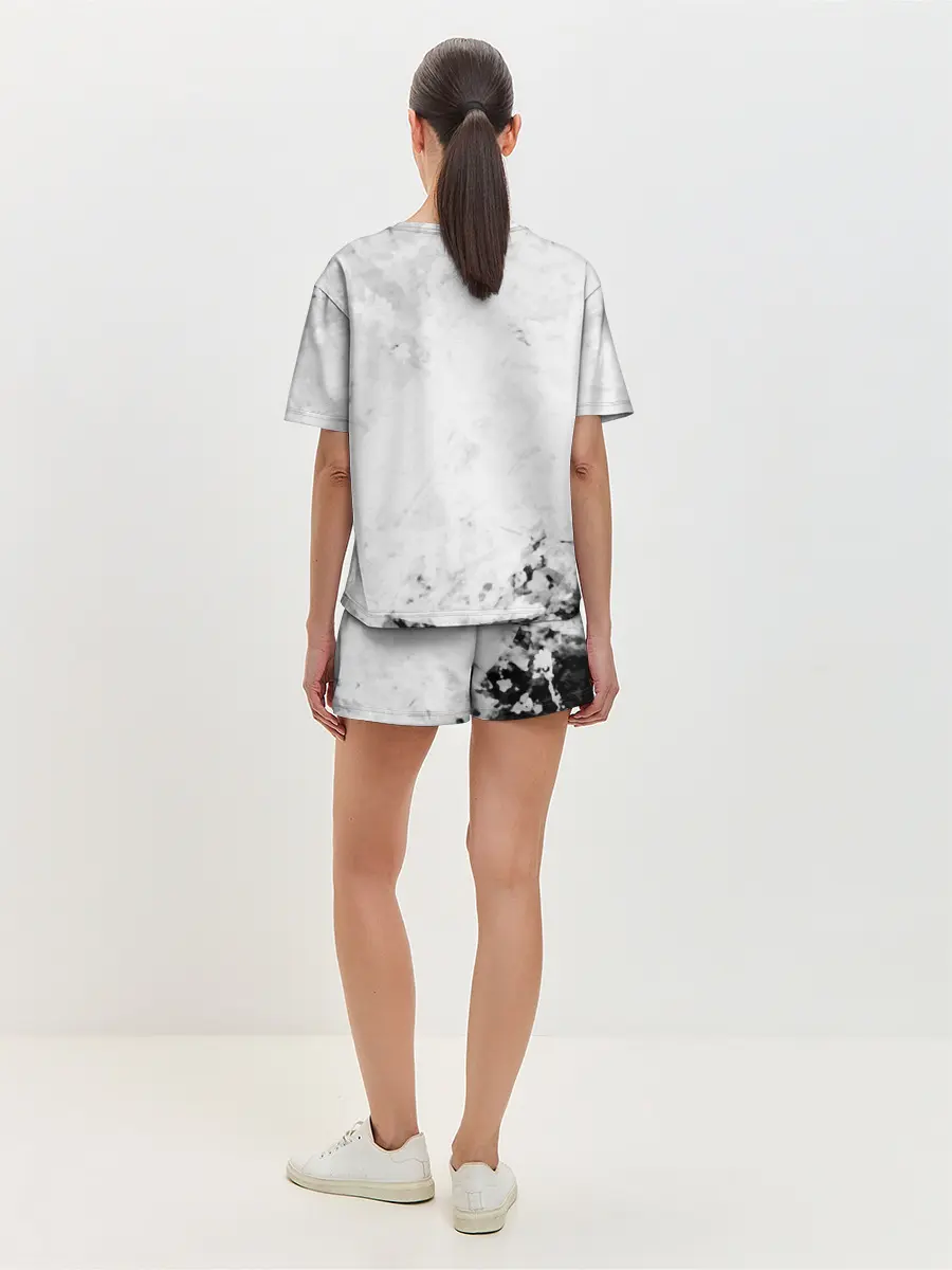 Женская пижама с шортами / Gothic crows