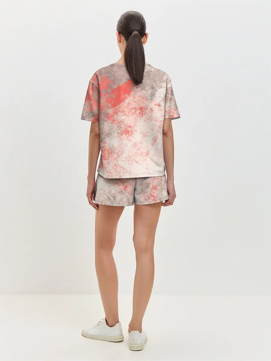 Женская пижама с шортами / Билли Айлиш стиль гранж