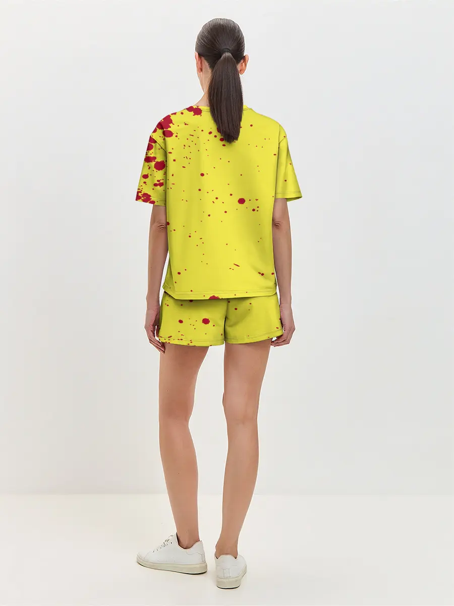 Женская пижама с шортами / TRAUMA TEAM Cyberpunk 2077