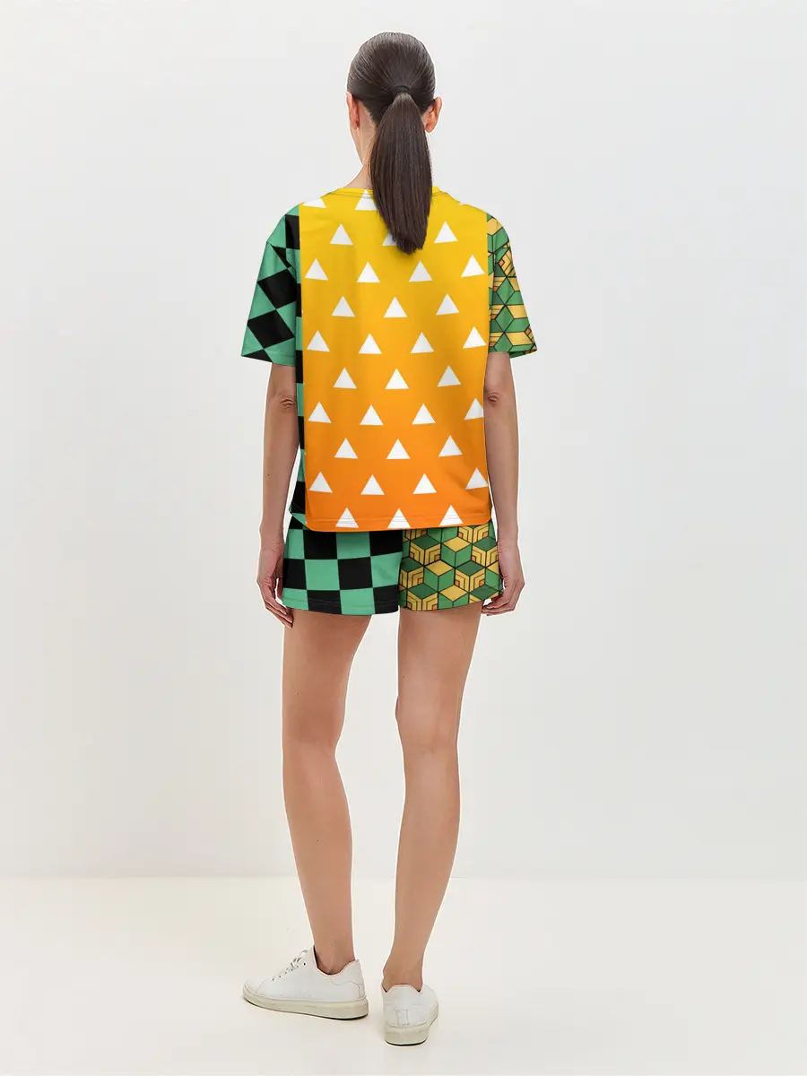 Женская пижама с шортами / ТАНДЖИРО | ЗЕНИТЦУ | ТОМИОКА