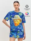 Женская пижама с шортами / Ван Гог
