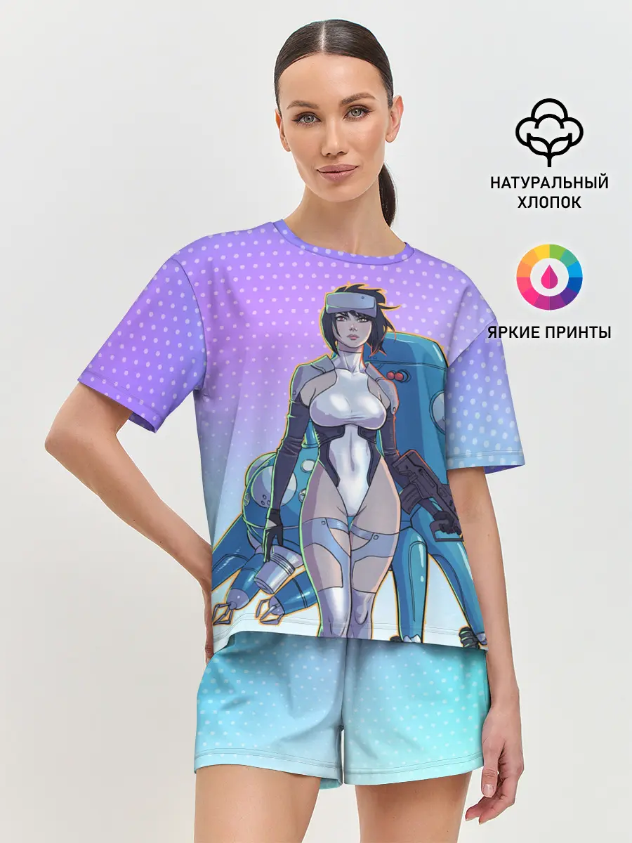 Женская пижама с шортами / МОТОКО КУСАНАГИ