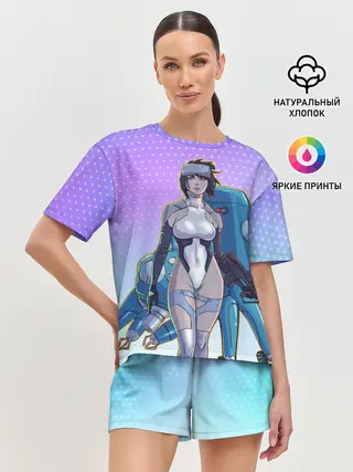 Женская пижама с шортами / МОТОКО КУСАНАГИ