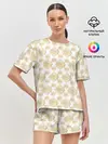 Женская пижама с шортами / Лотос