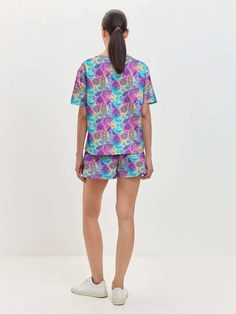 Женская пижама с шортами / Медитация