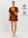 Женская пижама с шортами / Битва огней