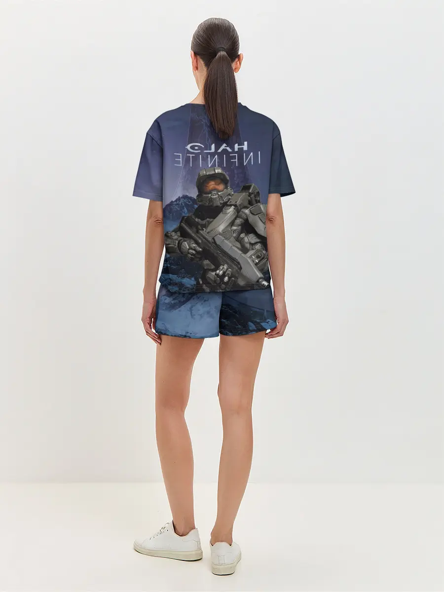 Женская пижама с шортами / Halo Infinite