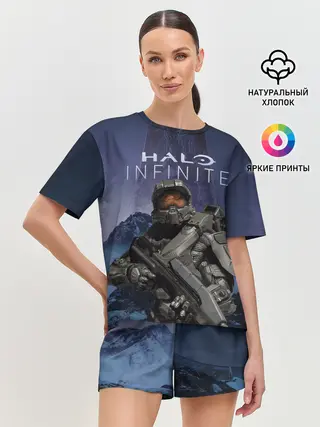 Женская пижама с шортами / Halo Infinite