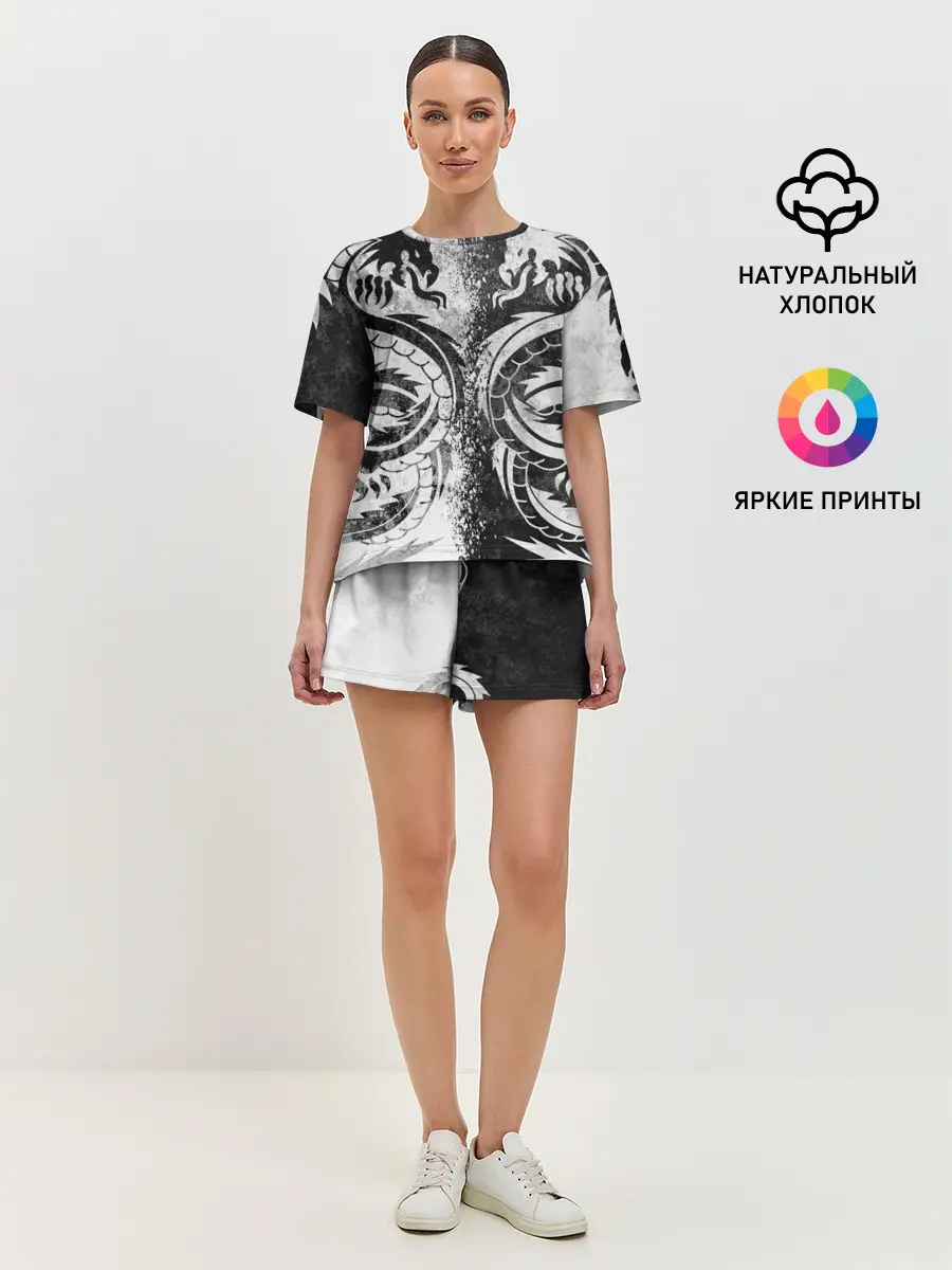 Женская пижама с шортами / ДРАКОНЫ | DRAGONS