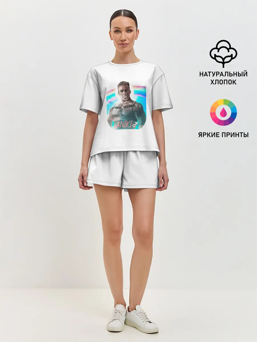 Женская пижама с шортами / Aniki