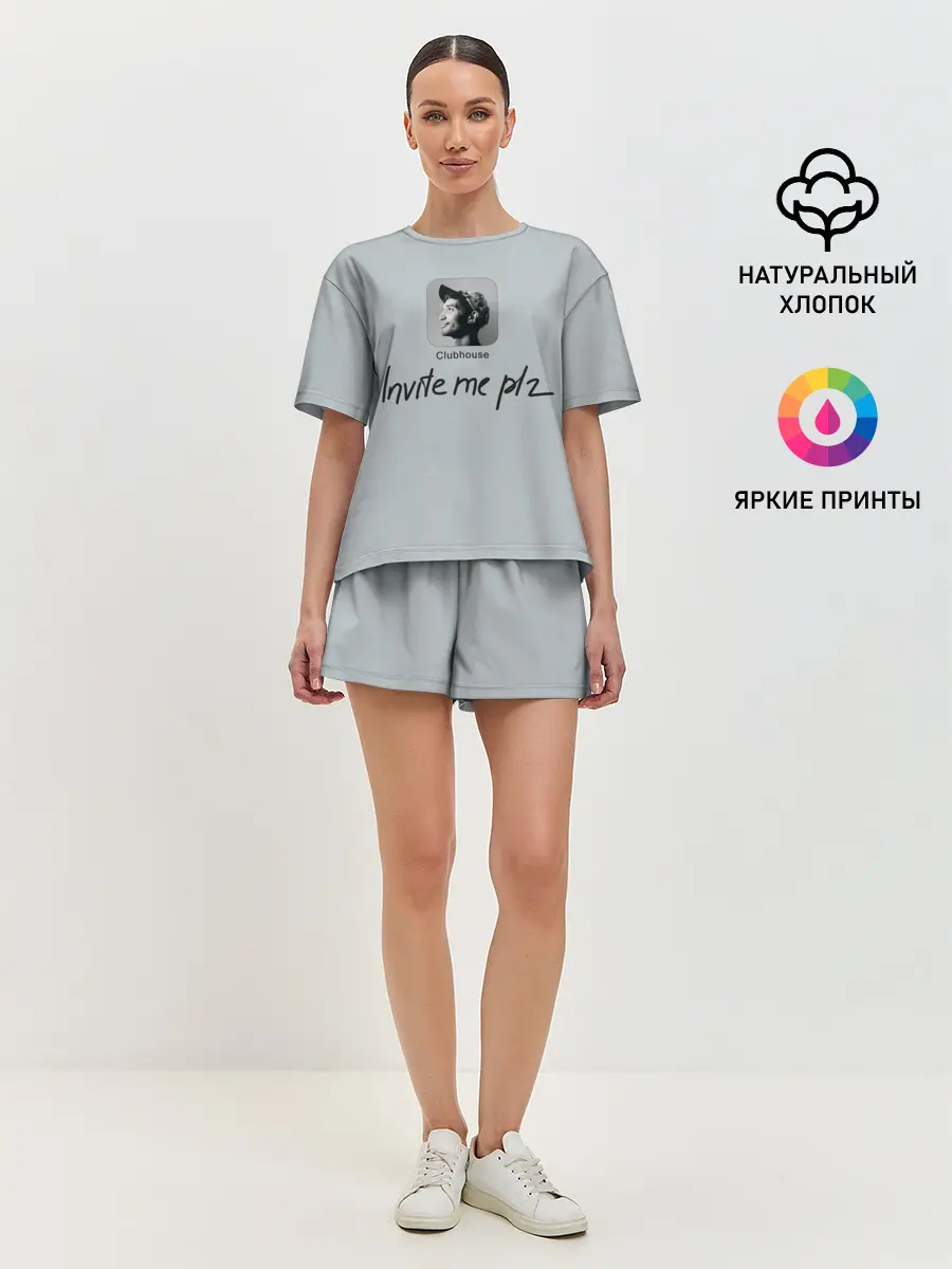 Женская пижама с шортами / Clubhouse