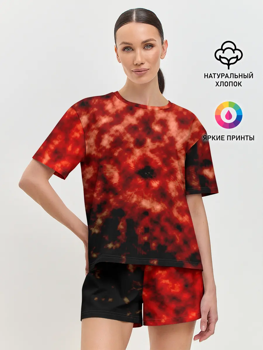 Женская пижама с шортами / Rage