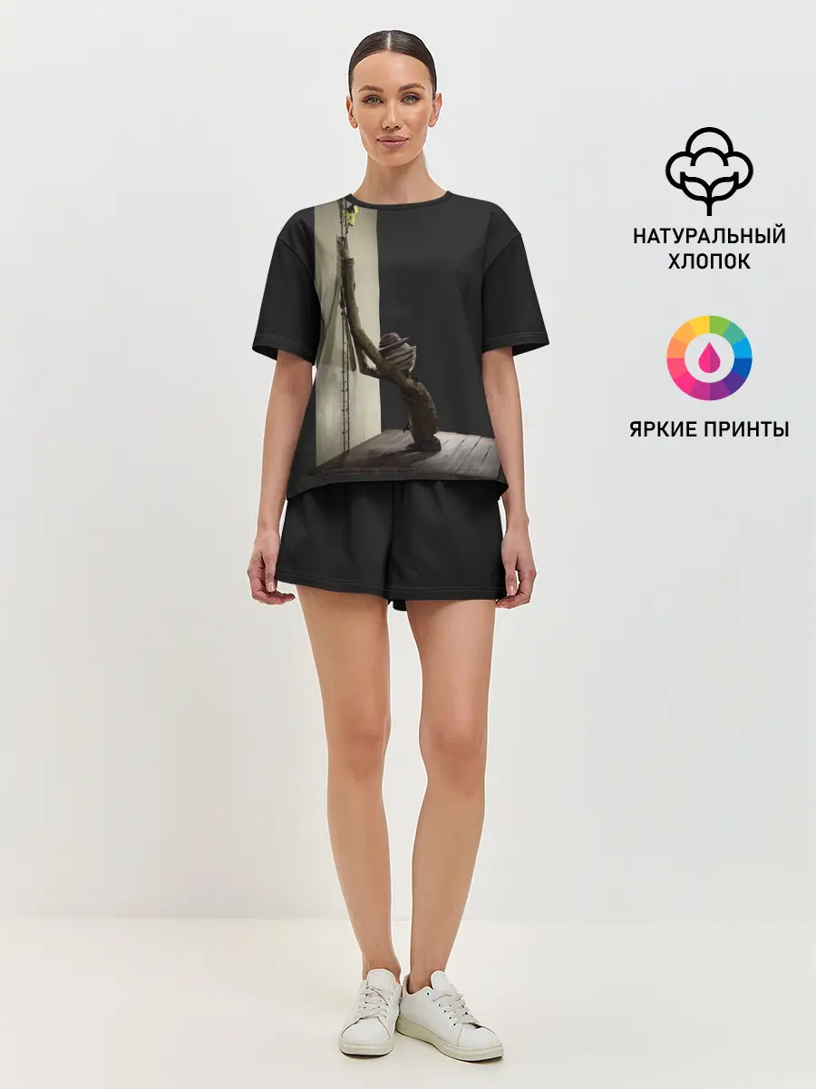 Женская пижама с шортами / Little Nightmares Постер