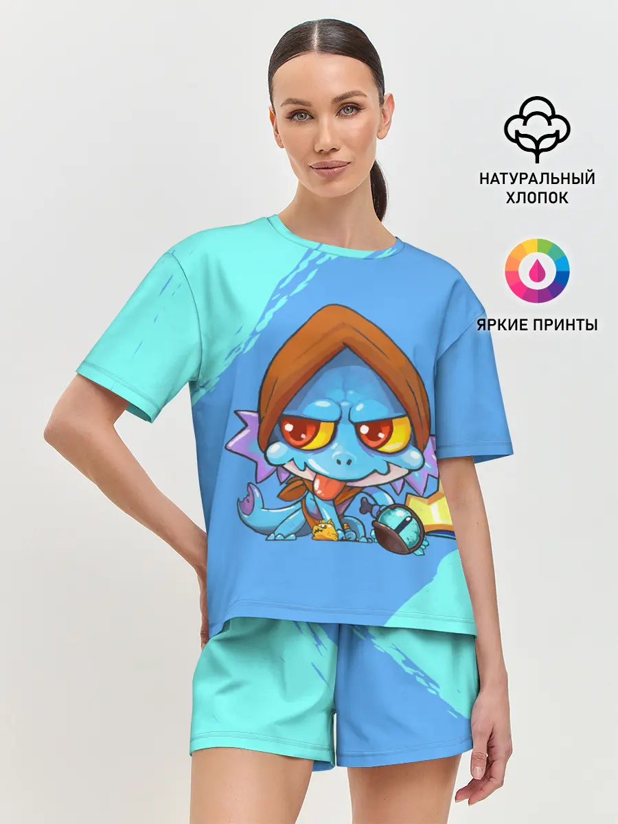 Женская пижама с шортами / Сларк | Dota 2