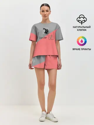 Женская пижама с шортами / Clubhouse invite