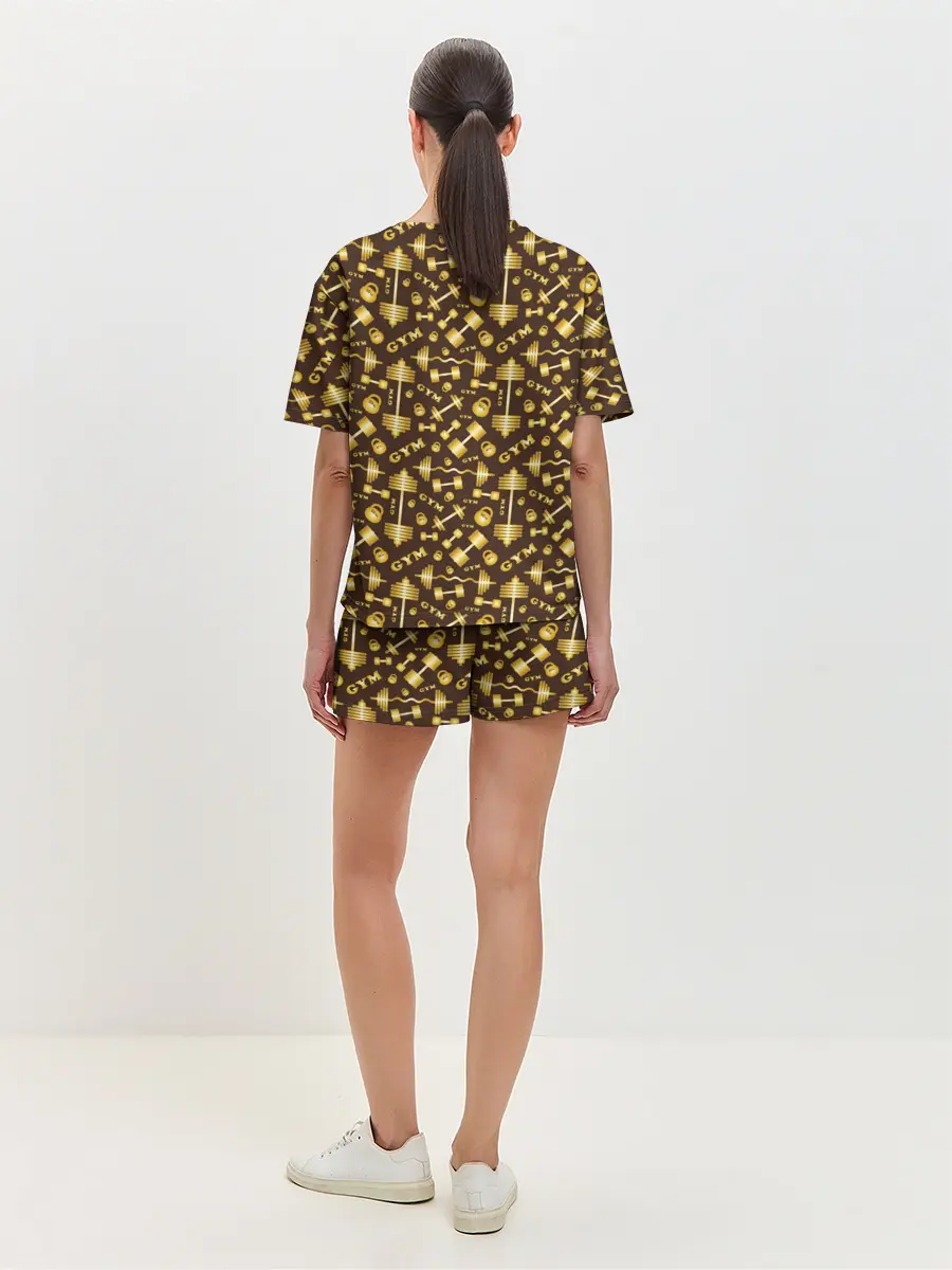 Женская пижама с шортами / GYM