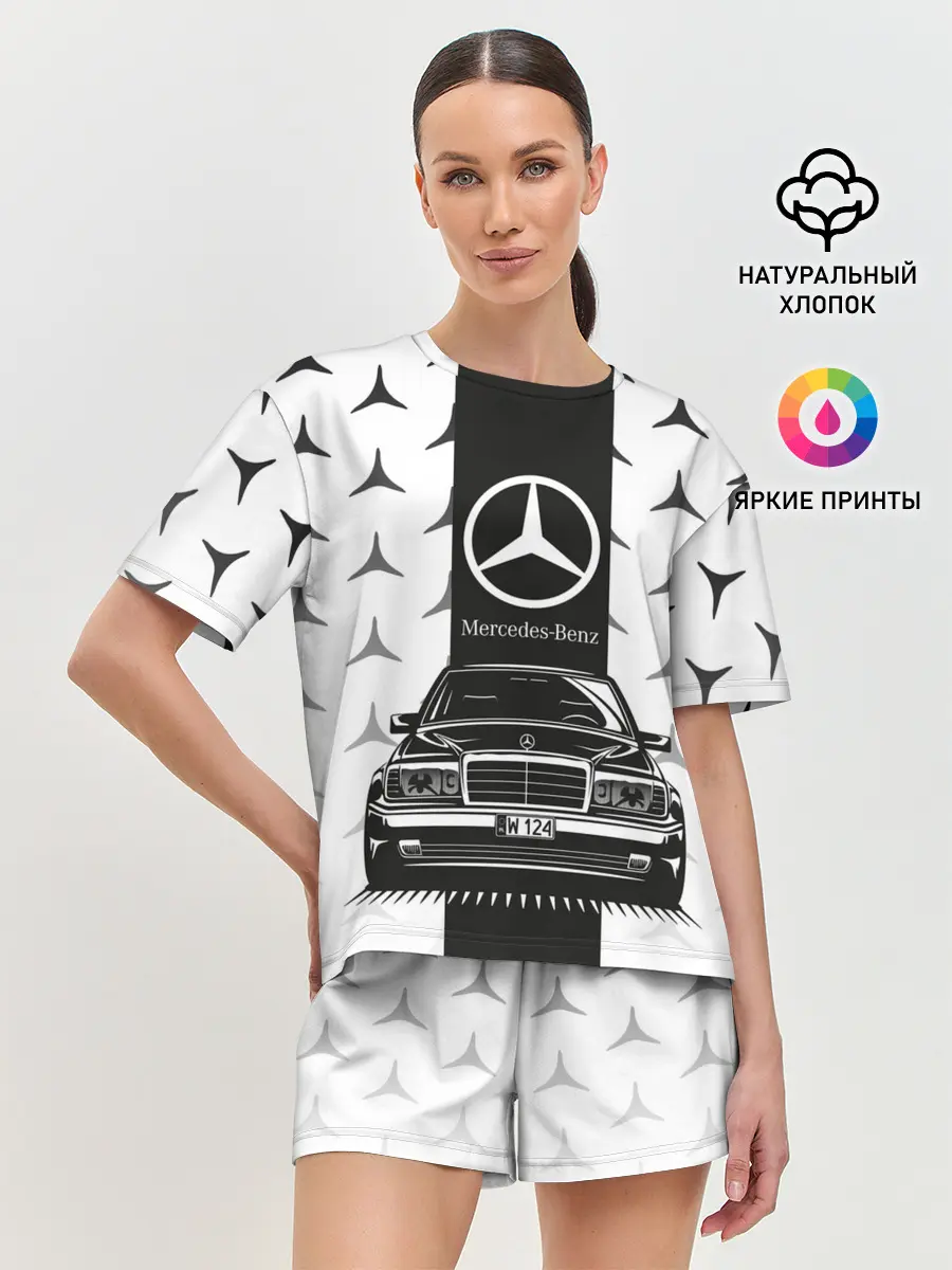 Женская пижама с шортами / MERCEDES BENZ