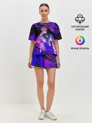 Женская пижама с шортами / Магическая битва