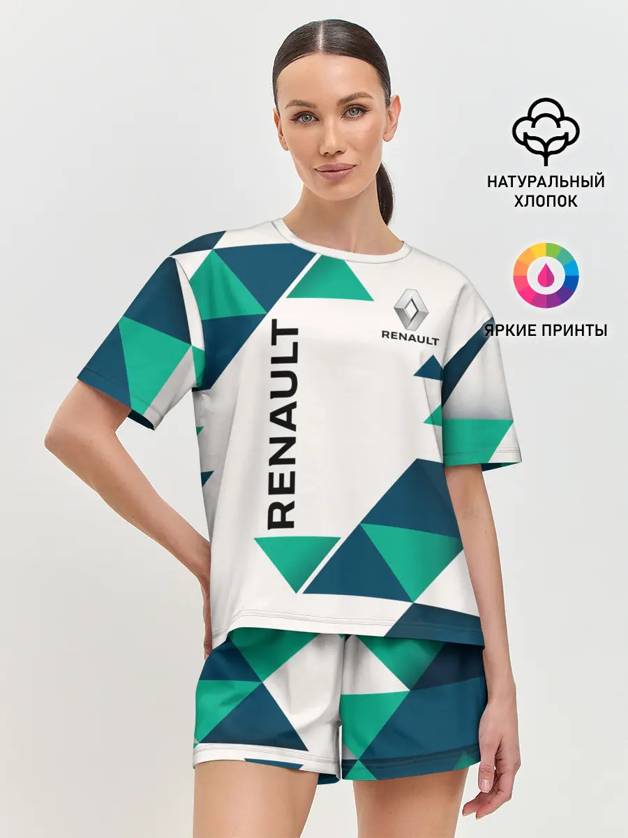 Женская пижама с шортами / Renault