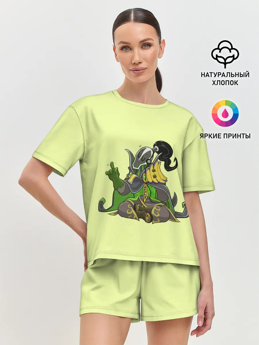 Женская пижама с шортами / Музыкальный Рубик | Dota 2