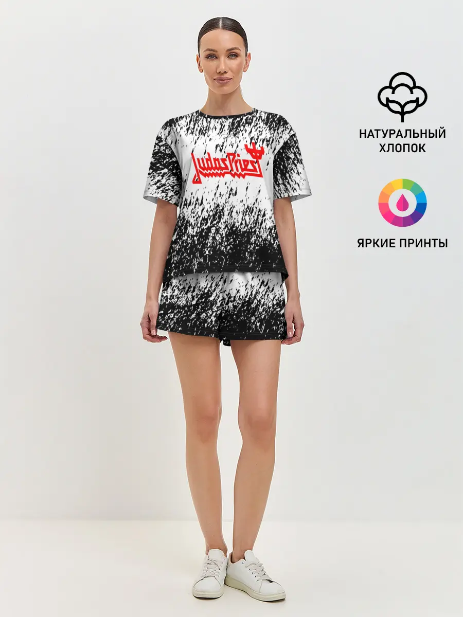 Женская пижама с шортами / Judas Priest: