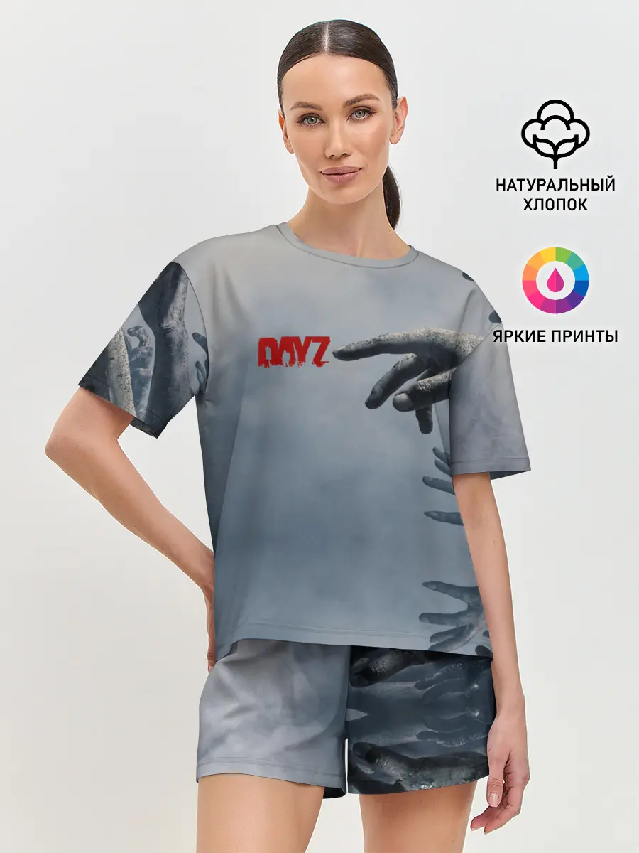 Женская пижама с шортами / DAYZombie | ДЕЙЗИ