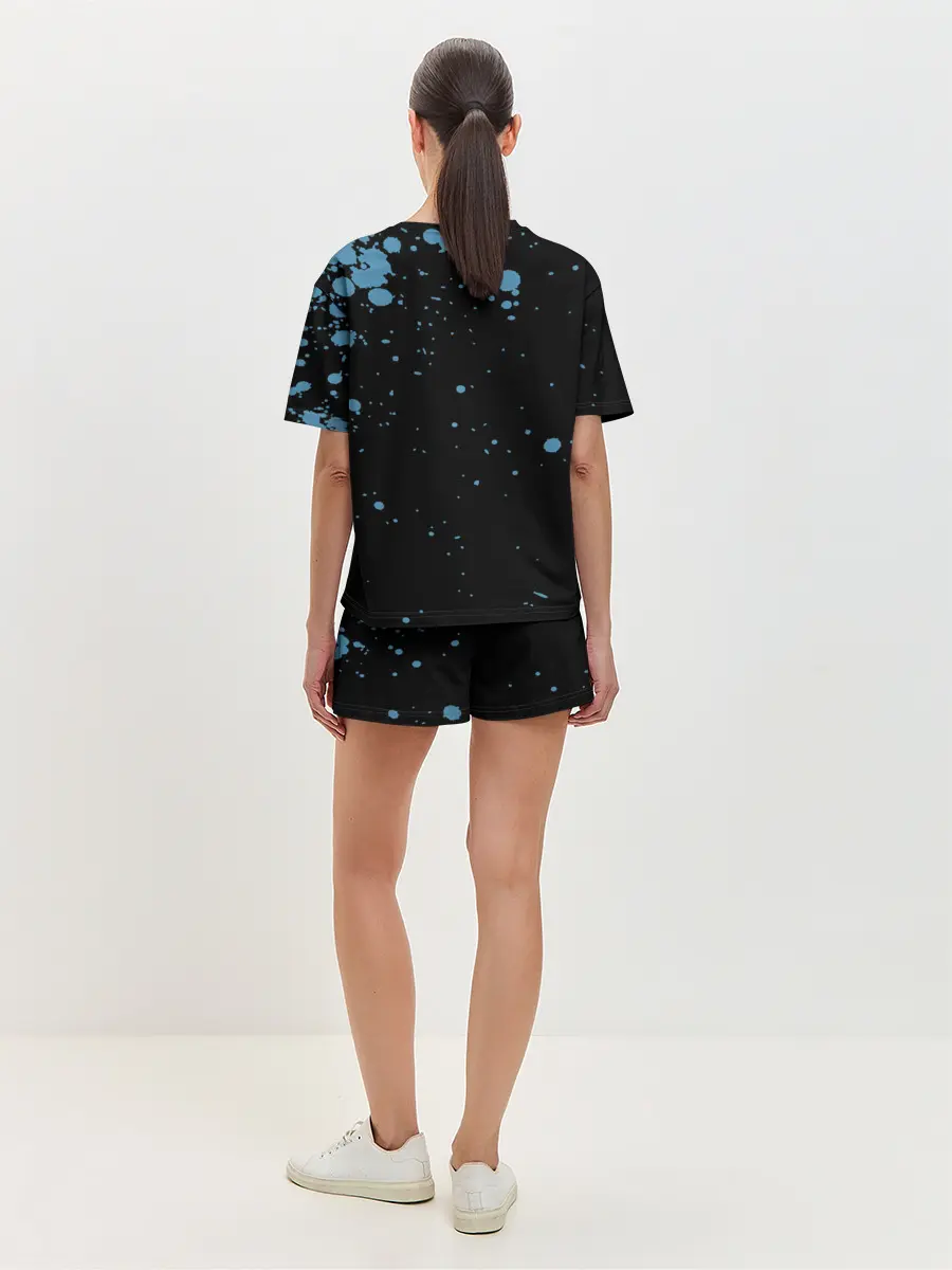 Женская пижама с шортами / Grand Theft Mario V