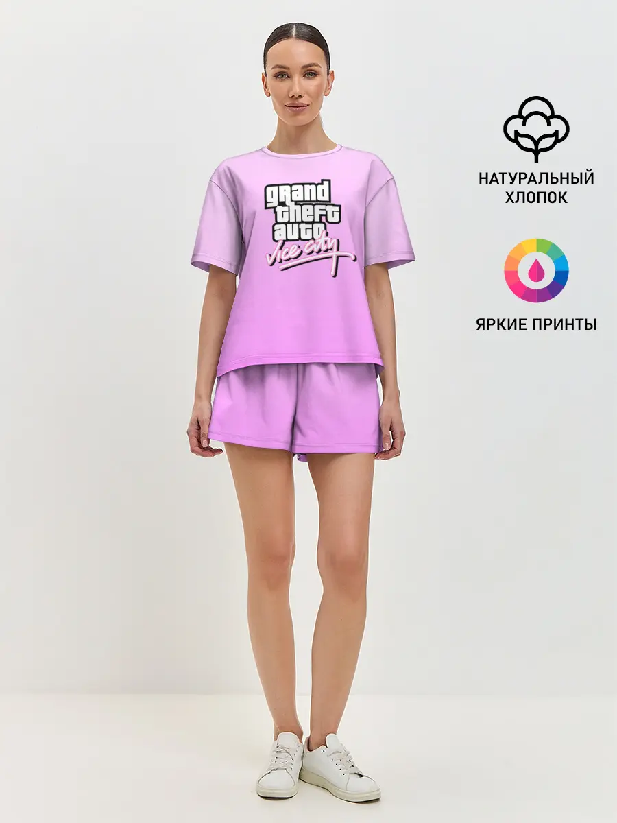 Женская пижама с шортами / Grand Theft Auto vice city