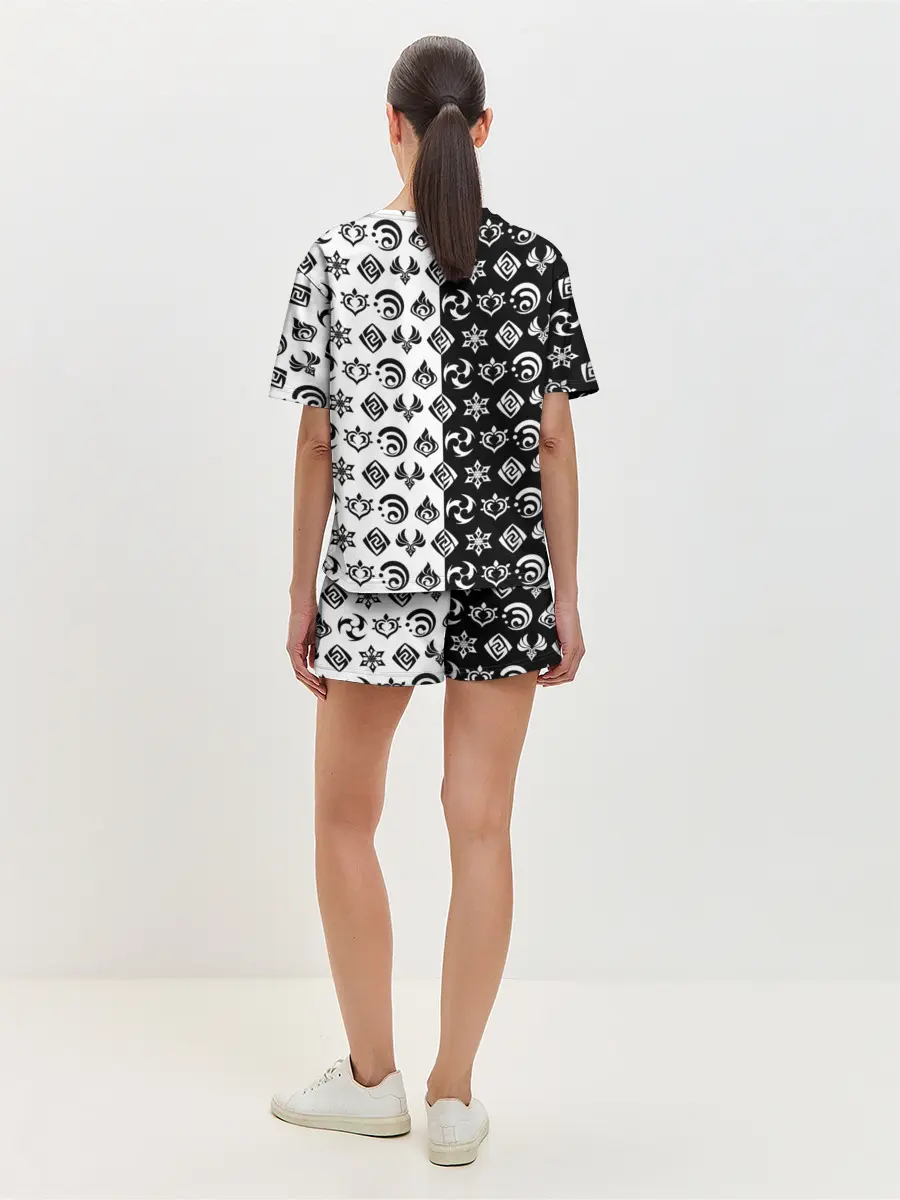 Женская пижама с шортами / Genshin Impact