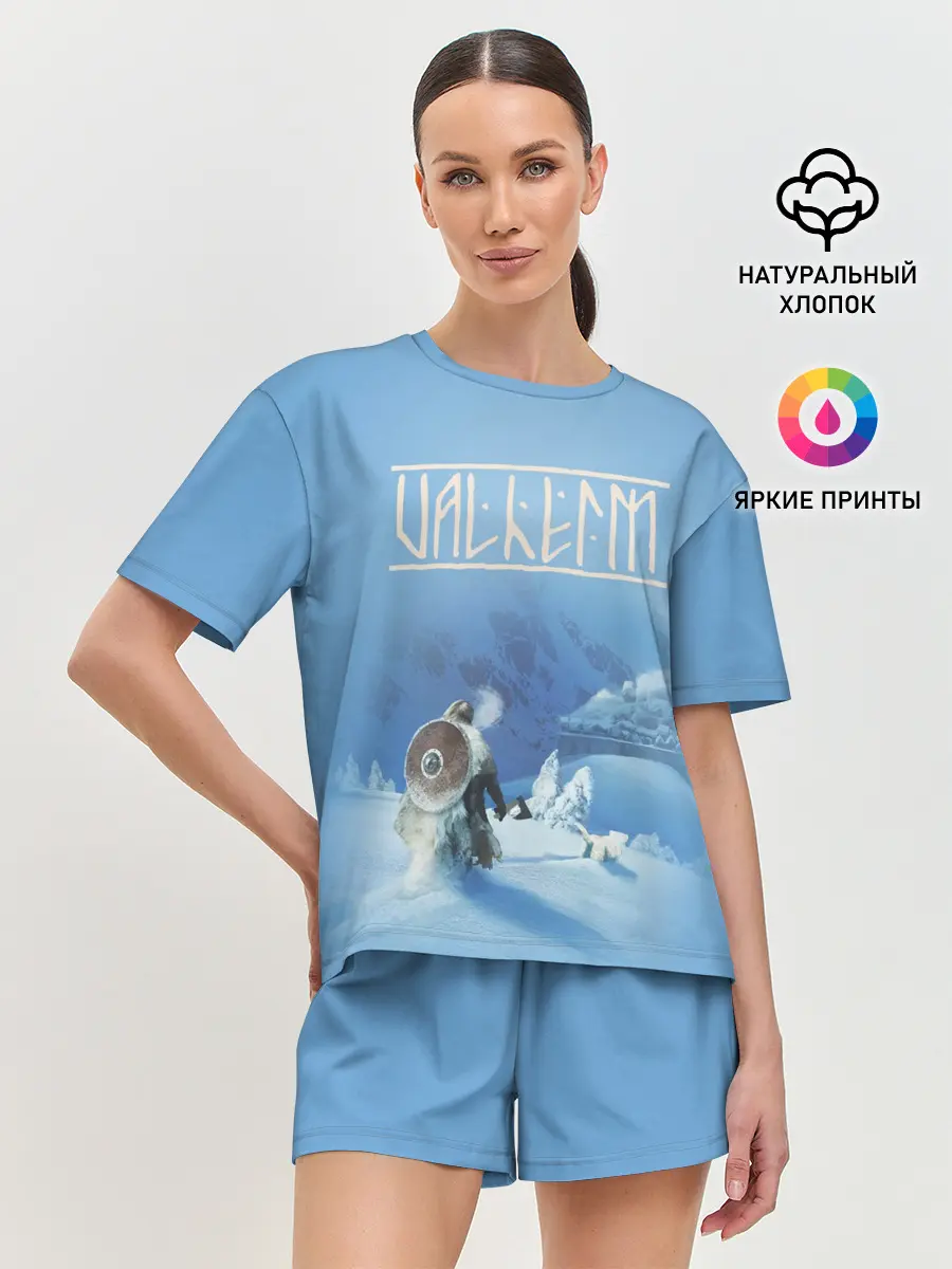 Женская пижама с шортами / Valheim