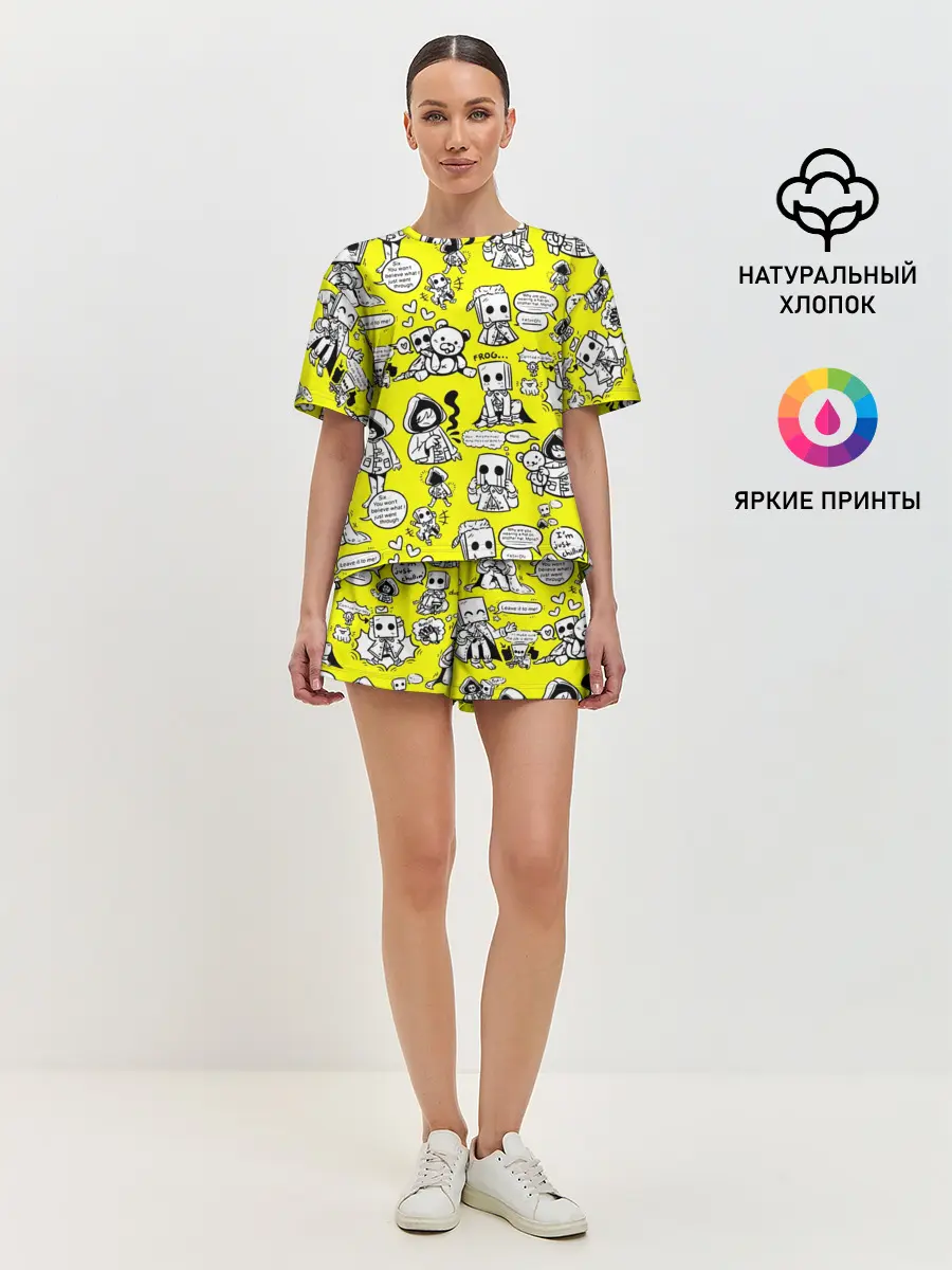 Женская пижама с шортами / LITTLE NIGHTMARES