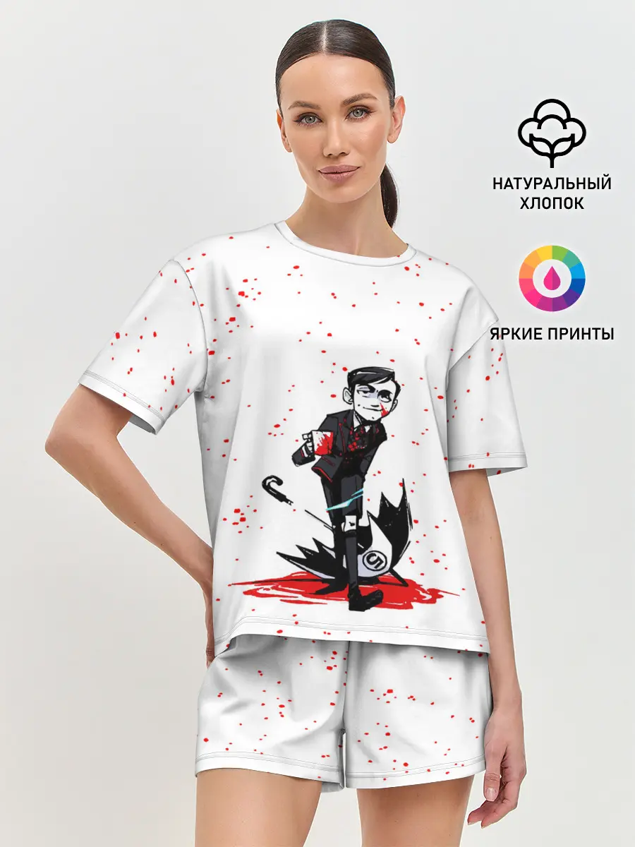 Женская пижама с шортами / Академия Амбрелла