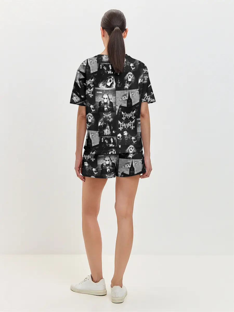 Женская пижама с шортами / MAYHEM