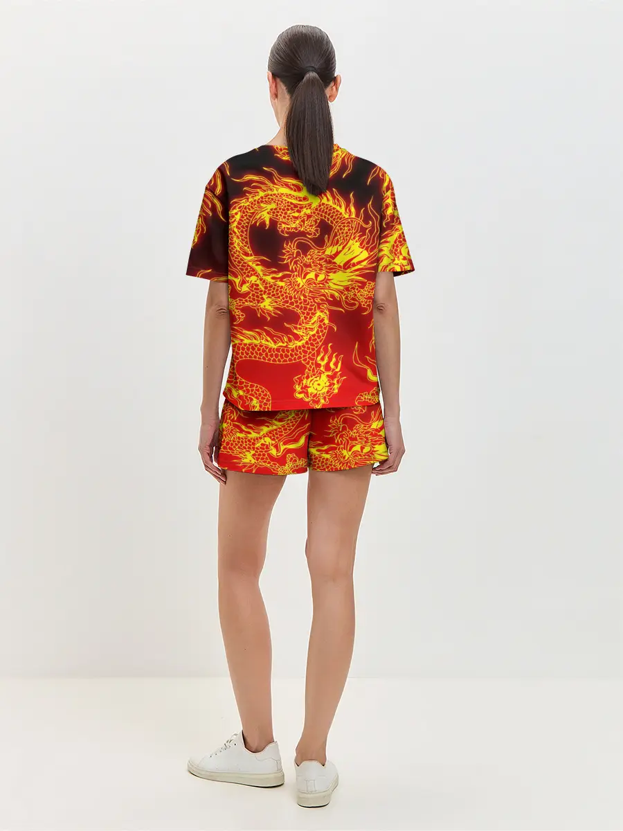 Женская пижама с шортами / ДРАКОН