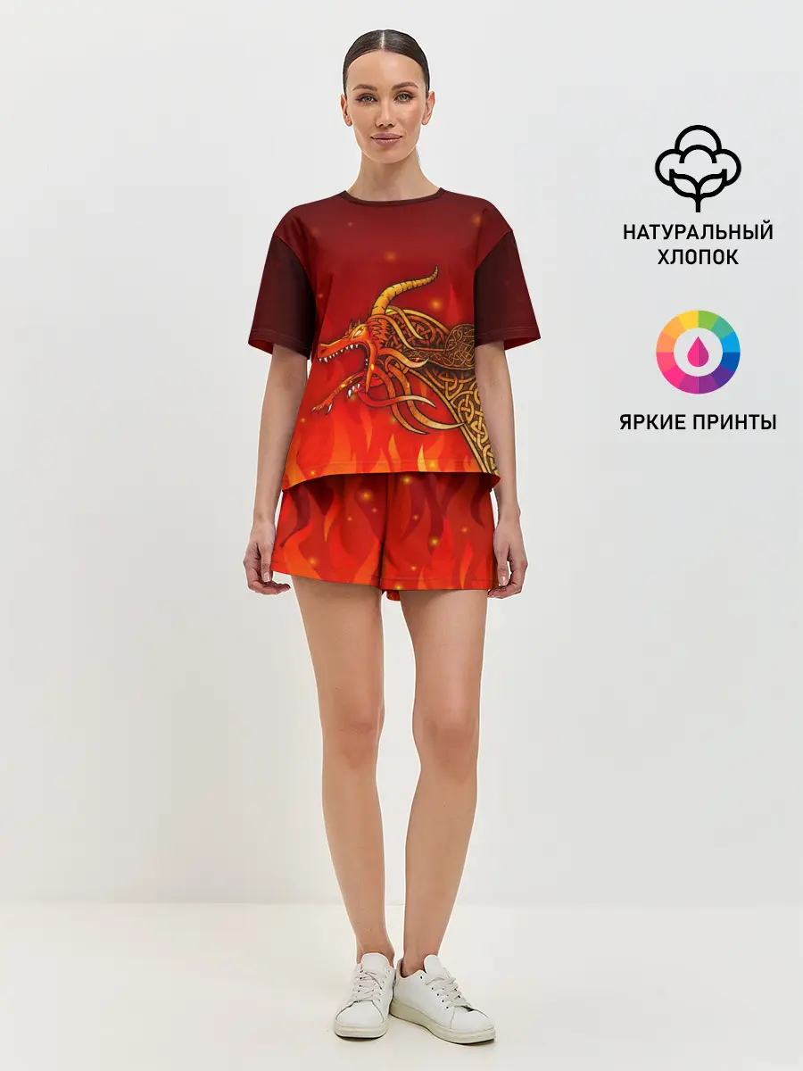 Женская пижама с шортами / DRAGON LORE