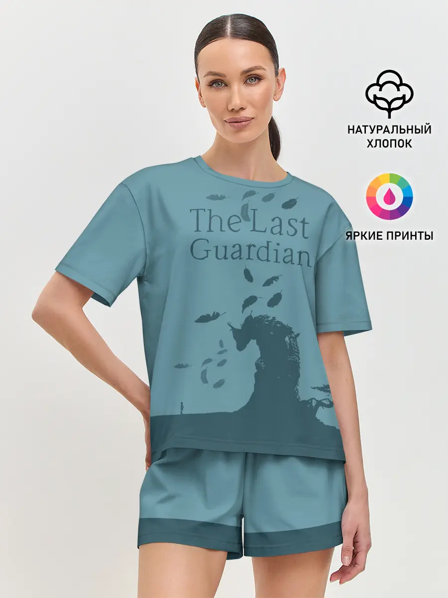 Женская пижама с шортами / the last guardian