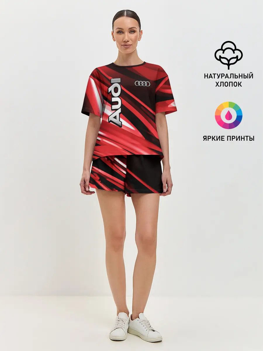 Женская пижама с шортами / Audi