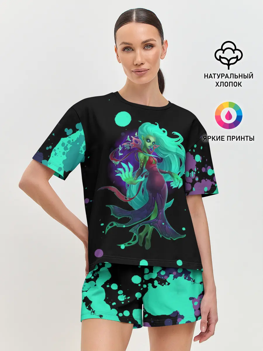 Женская пижама с шортами / Death prophet | Dota 2