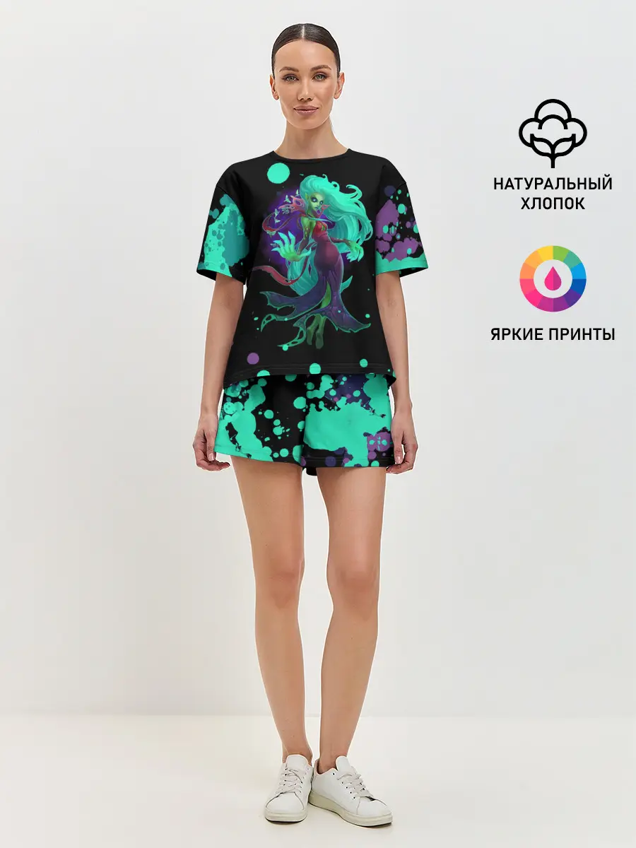 Женская пижама с шортами / Death prophet | Dota 2