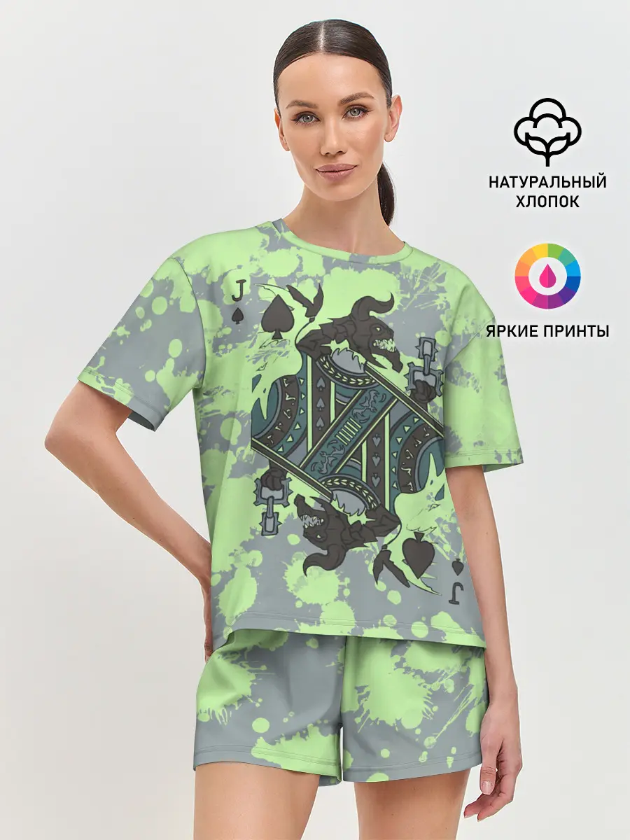 Женская пижама с шортами / Визаж | Dota 2