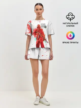 Женская пижама с шортами / Grand Theft Auto V | GTA 5