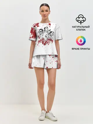 Женская пижама с шортами / HAPPY CANADA DAY