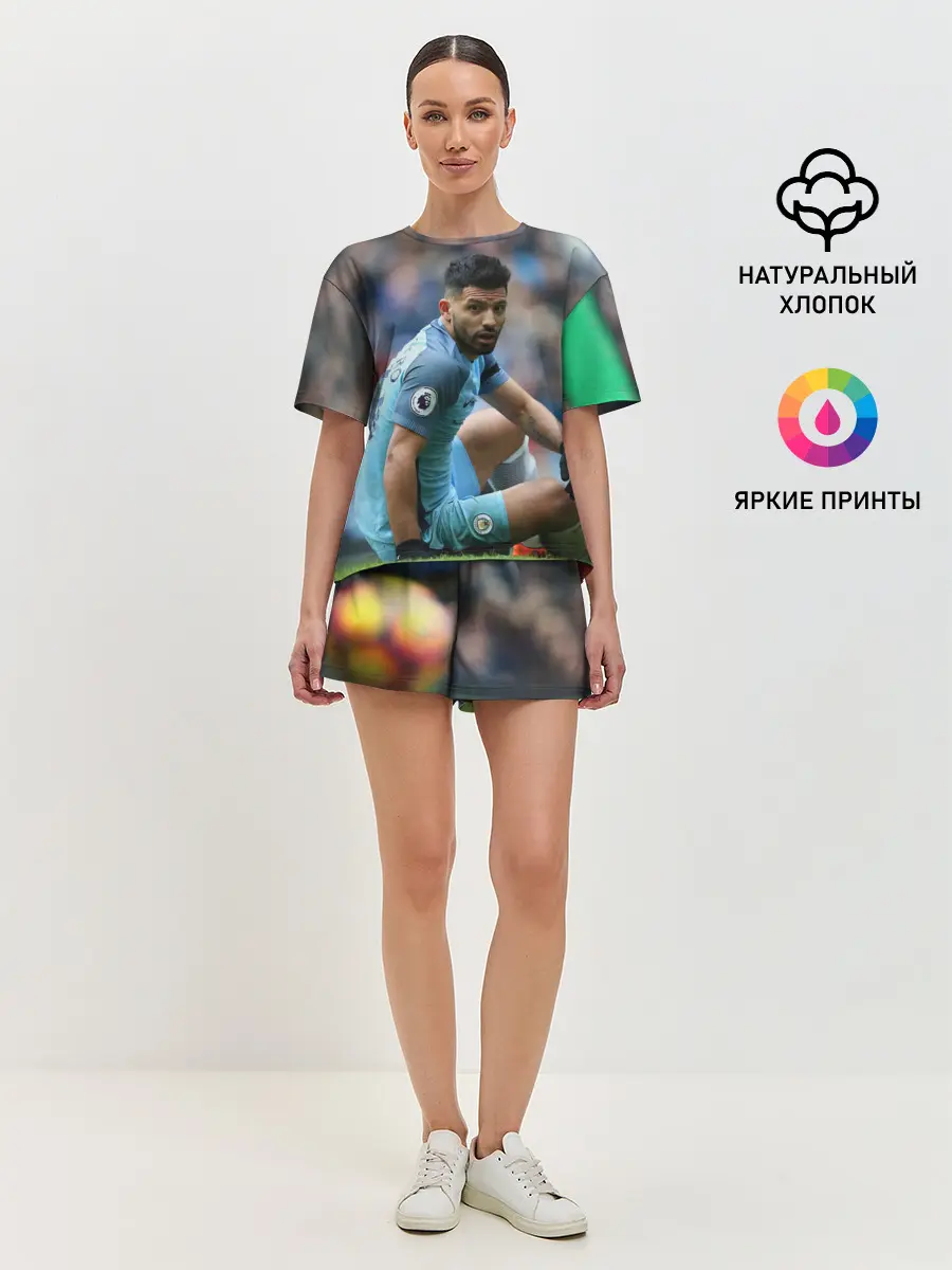 Женская пижама с шортами / Серхио Агуэро